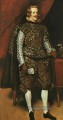 Philip IV in Braun und Silber Porträt Diego Velázquez